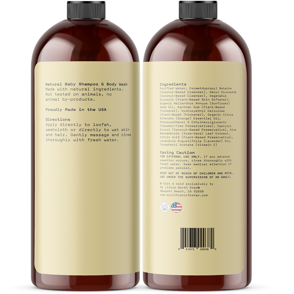 Thumbnail: Natural Baby Shampoo + Wash Citrus + Lavender