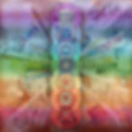 Seven Chakras Meditation Art by Brenda E