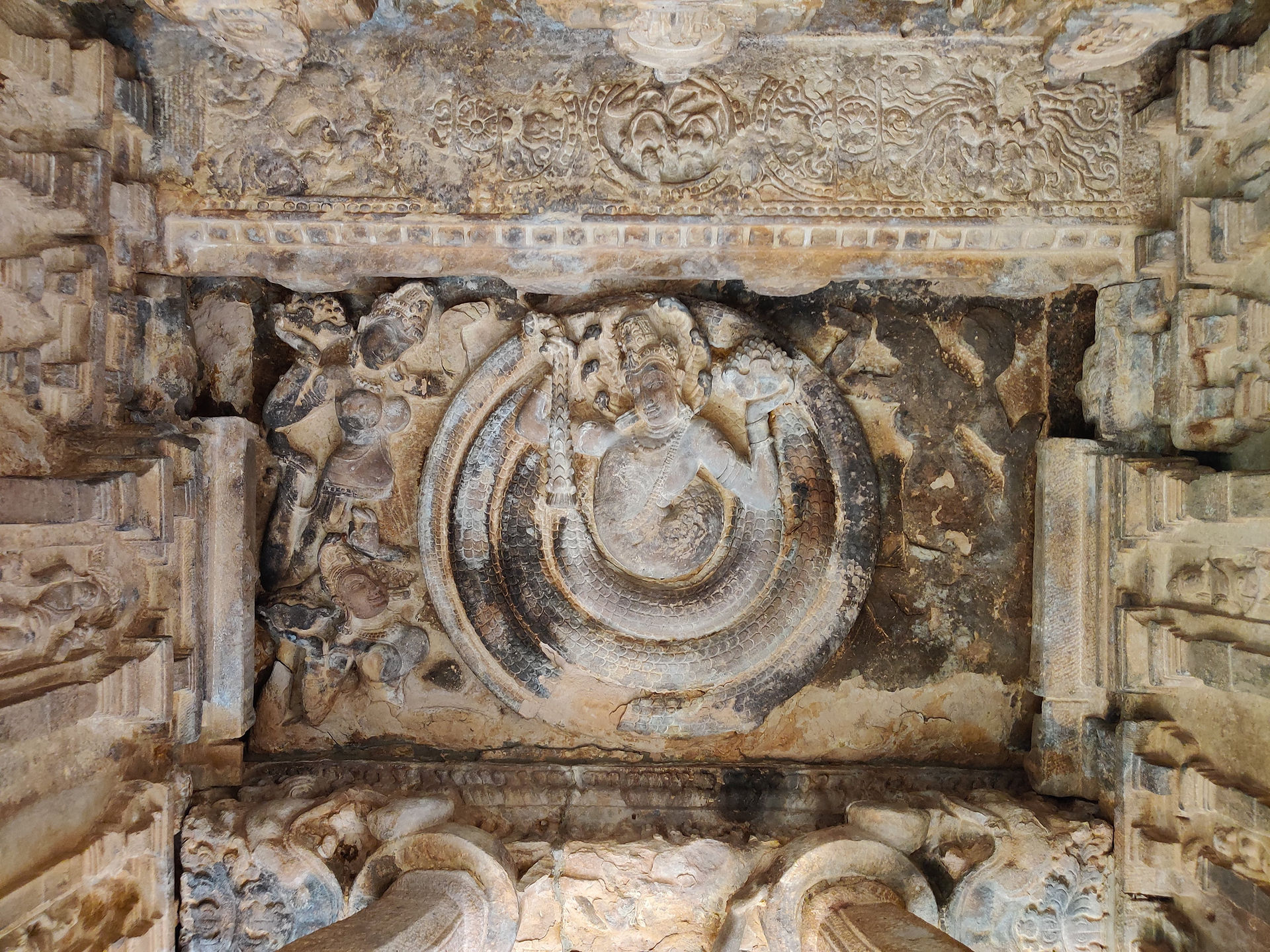 Matsya Chakra Ceiling Art