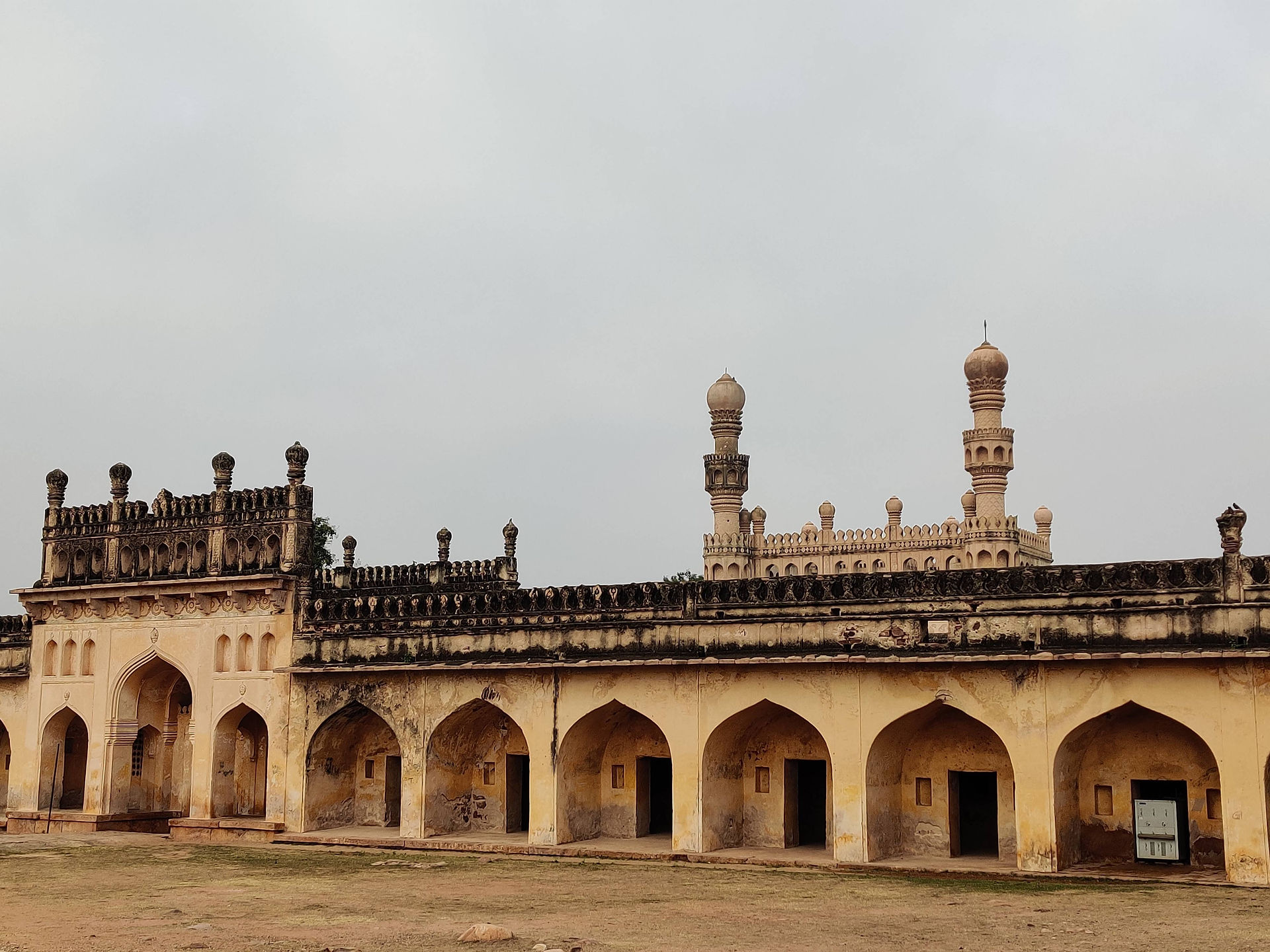 Juma Masjid with minarets