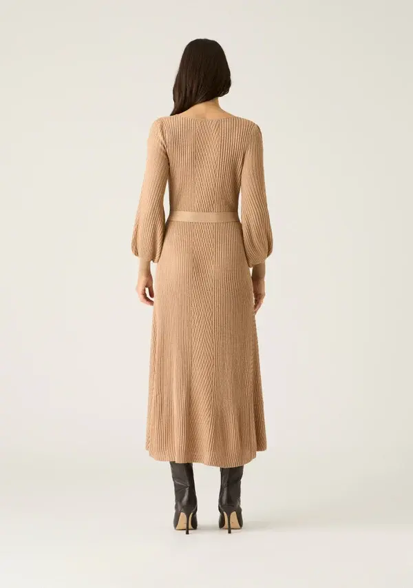 Thumbnail: MOS THE LABEL SCARLET MAXI KNIT DRESS