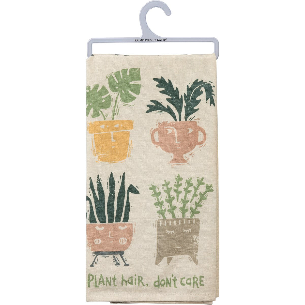 Plant Hair Don't Care Dish Towel