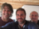 Gary, Steve & Martin at the studio - September 2016