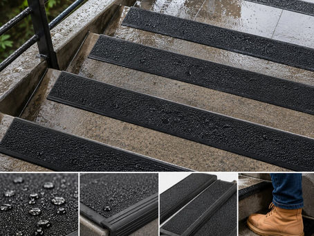 Anti-Slip Stair Treads for Wet and Slippery Stairs