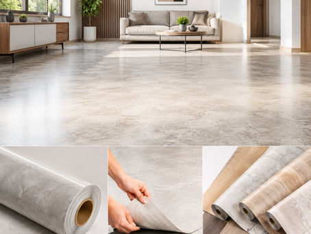 Plastic Flooring Sheets for Fast Installation and Maintenance
