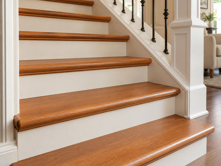 Wooden Stair Nosing for Classic Residential Stairs
