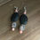 Thumbnail: Pink and Black Lava Dangles