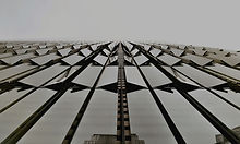 Abstract Glass Building