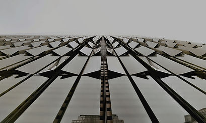 Abstract Glass Building