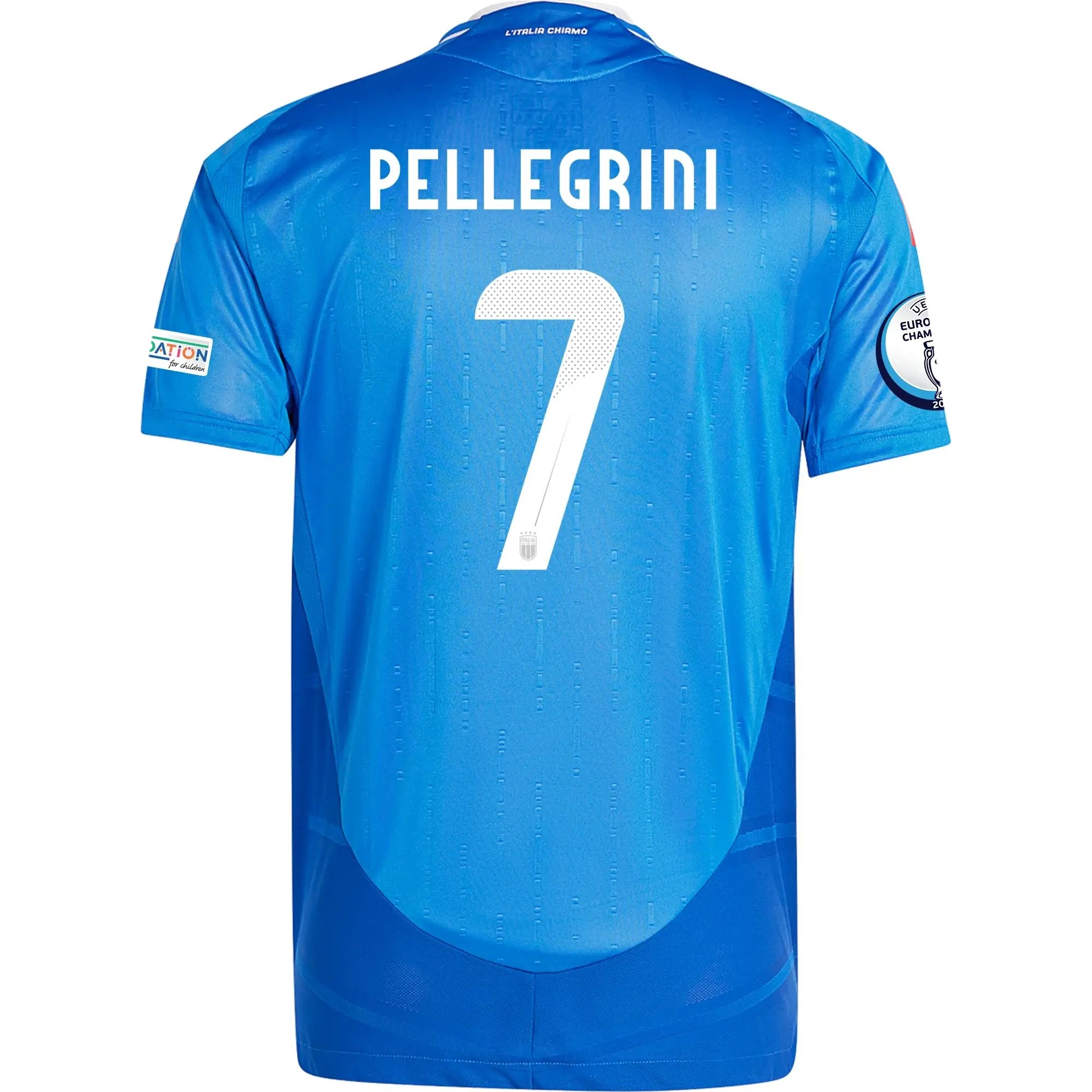 Lorenzo Pellegrini Italy 2024 Home Jersey