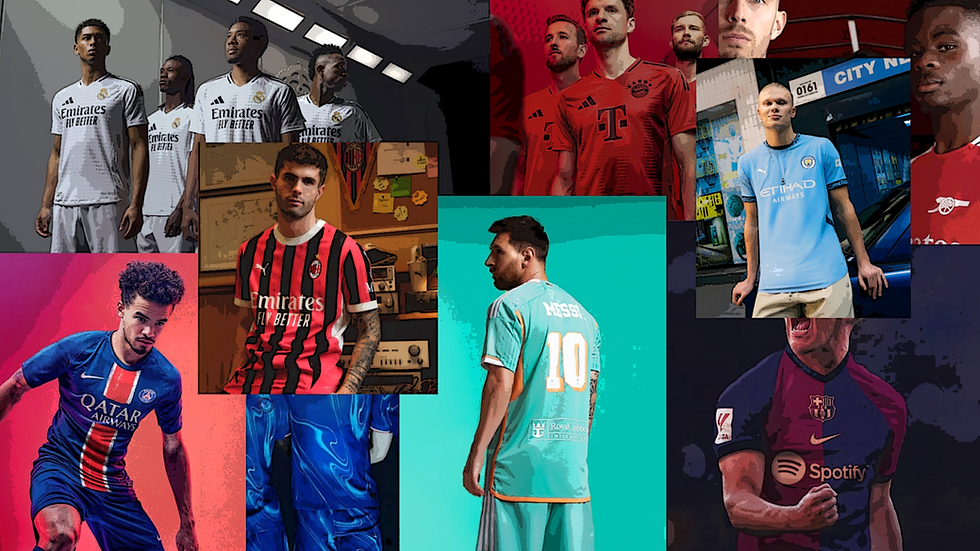 Football Jerseys Collage Header