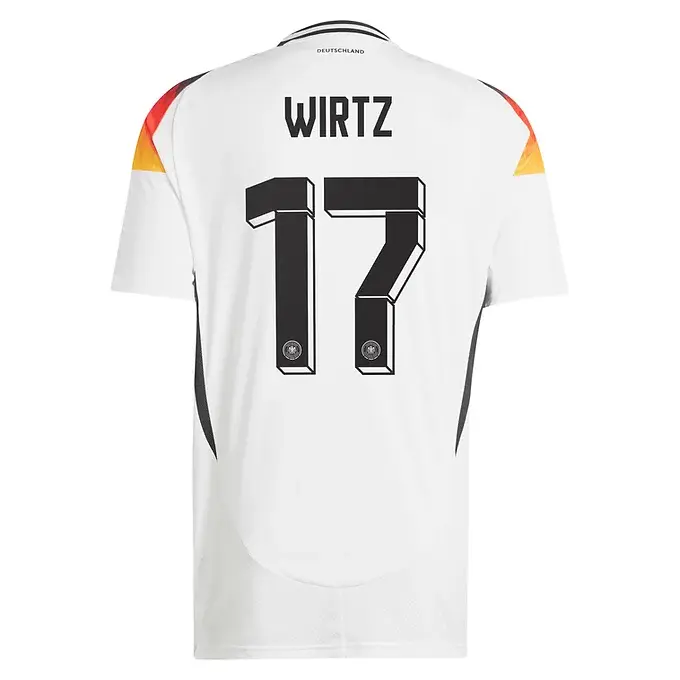 Florian Wirtz Germany Home YOUTH 24-25 Jersey