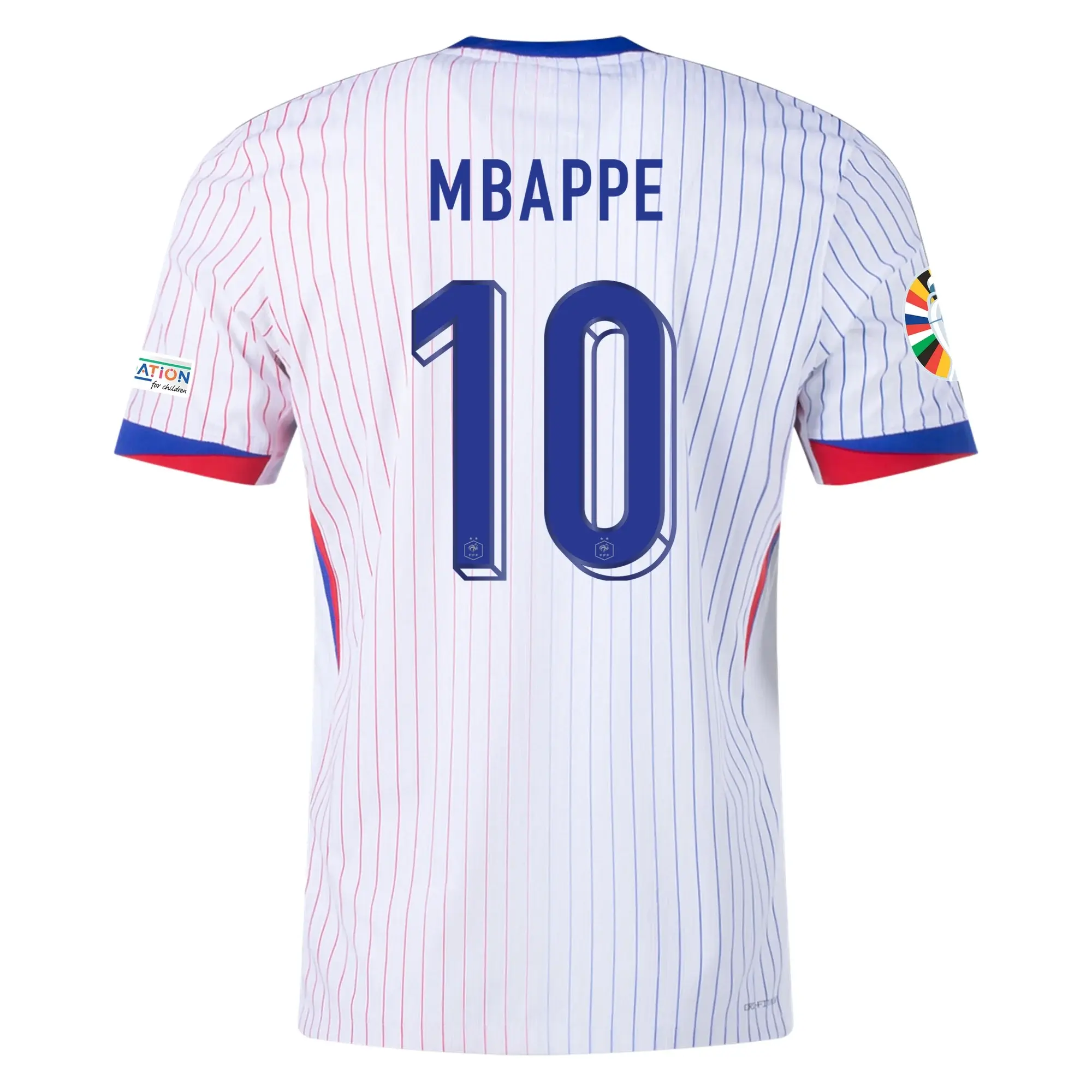 Kylian Mbappe France 2024 Away Jersey