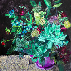 Untitled (Still life with succulent)