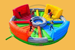 Alquiler de Tragobolas hinchables para festivales y eventos en Valencia.