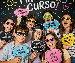 Alquiler de fotomatón para eventos de fin de curso y escolares