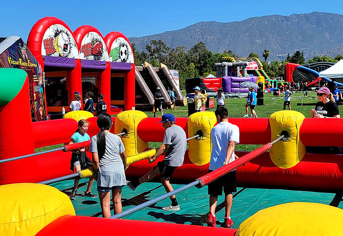 Juegos hinchables para eventos
en Valencia