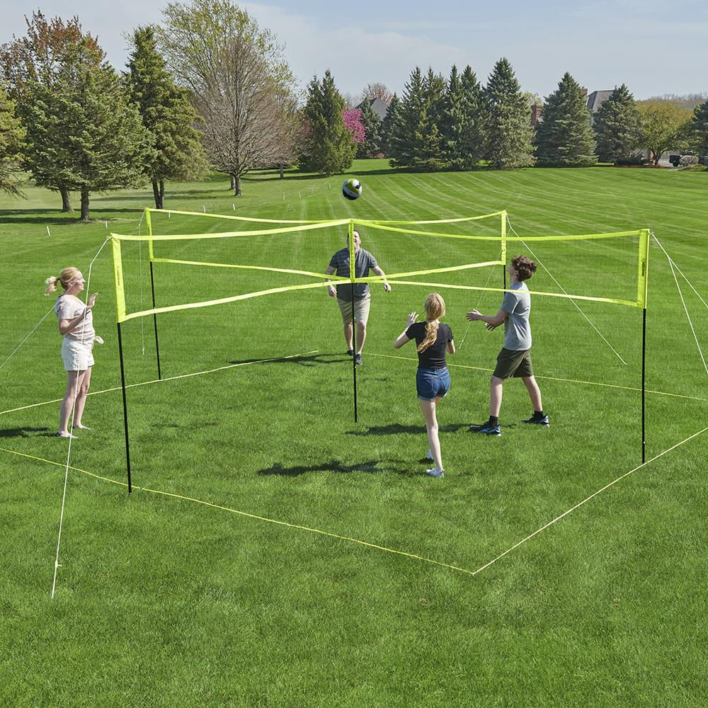 Röplabda square pálya bérlése rendezvényekre, sportos játék kölcsönzés országosan, Dreams & Games.