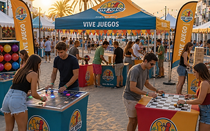 Ingeniería de flujo de participantes en un evento multizona