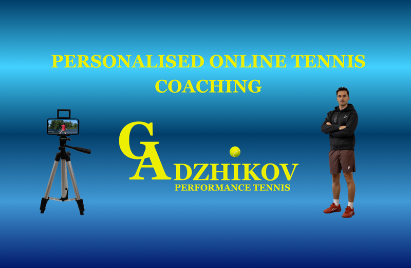 GAdzhikov Logo, name of the program - Online Personalised Tennis Coaching