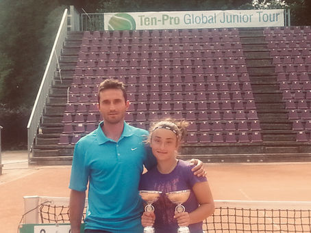 Чудесни новини от Брюксел, Белгия - Ten Pro Open BATD - Йоана Белоконска стана подгласничка в две възрастови групи!!!