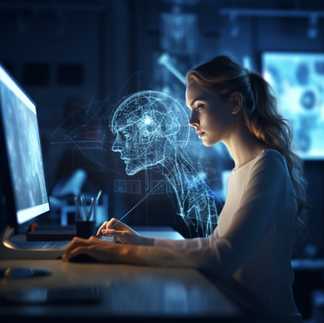 Artificial Intelligence everywhere (Midjourney)