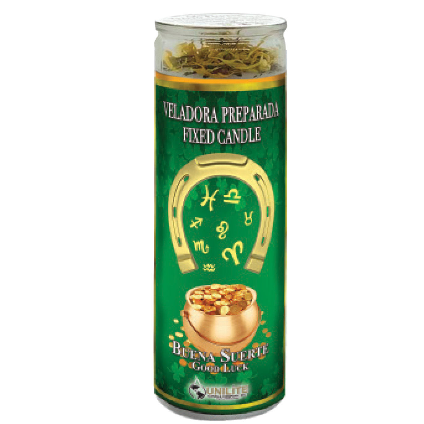 Buena Suerte, Buena Suerte, Amarillo con Verde