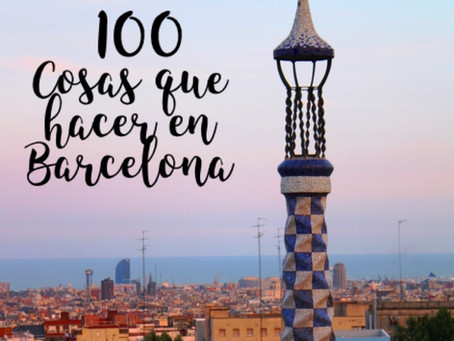 100 COSAS QUE HACER EN BARCELONA