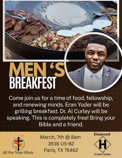Men’s Breakfast ~3/7/26