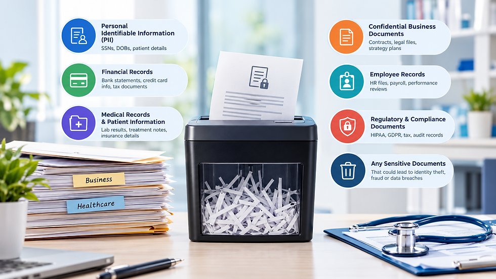What Documents Should Businesses Always Shred?