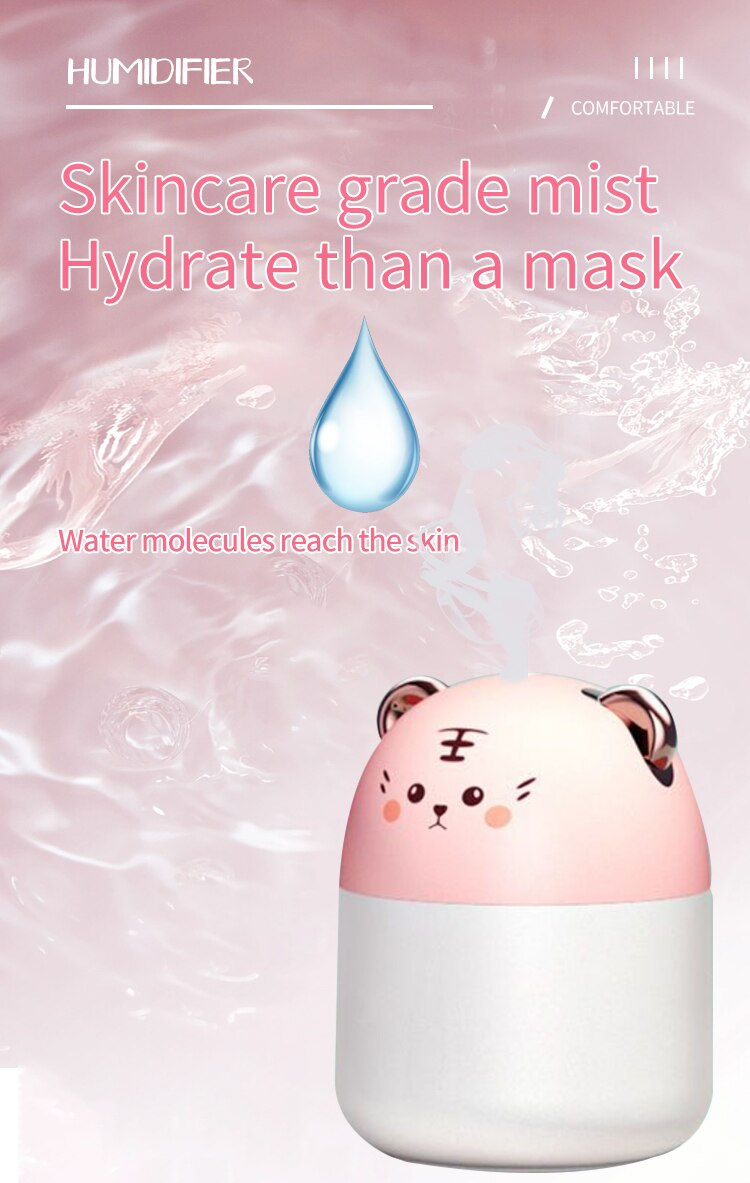 Miniatura: Cute Pet Humidifier Mini Office Desktop Air Conditioning Room Air Humidification