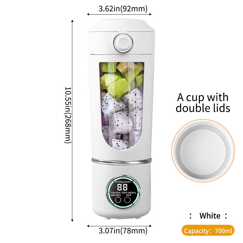 Miniatura: USB Rechargeable Portable Juicer for Juicer Kitchen Helper, Mini Ice Crusher， 