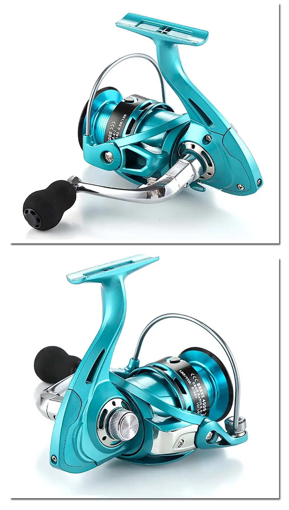 Miniatura: Fishing Reel Full Metal Spool Rocker Arm Saltwater Freshwater Suitable for Any F