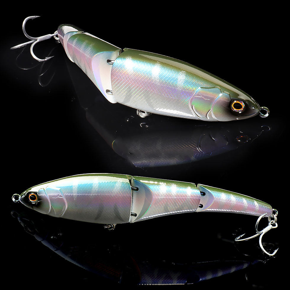 Miniatura: Swimbait 37g 14.5cm Multi Joint Lure Slow Sinking Pencil Metal Joints VIB Pesca 