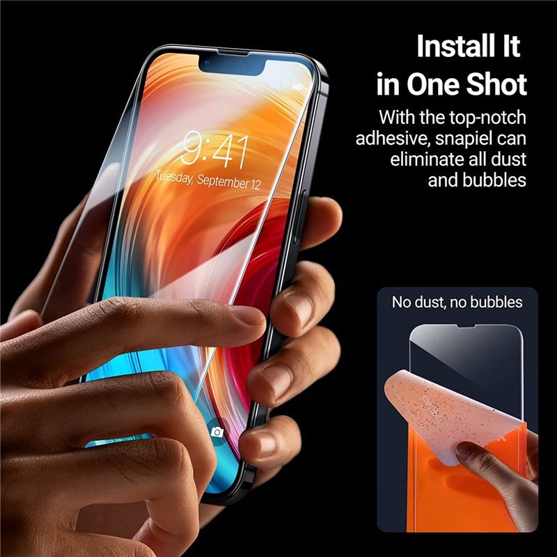 Miniatura: 1-5PCS Tempered Glass For iPhone 16 15 14 12 11 13 Pro Max SE 2020 Screen Protec