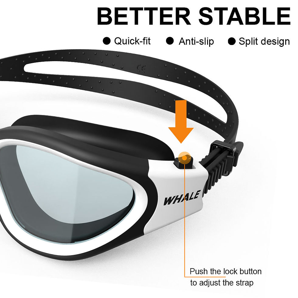 Miniatura: Adult Anti-Fog UV Protection Lens Men Women Swimming Goggles Waterproof Adjustab