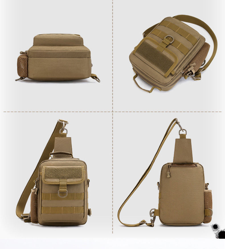 Miniatura: Tactical Chest Bag Molle Backpack Camping Travel Outdoor Handbag Hiking Trekking