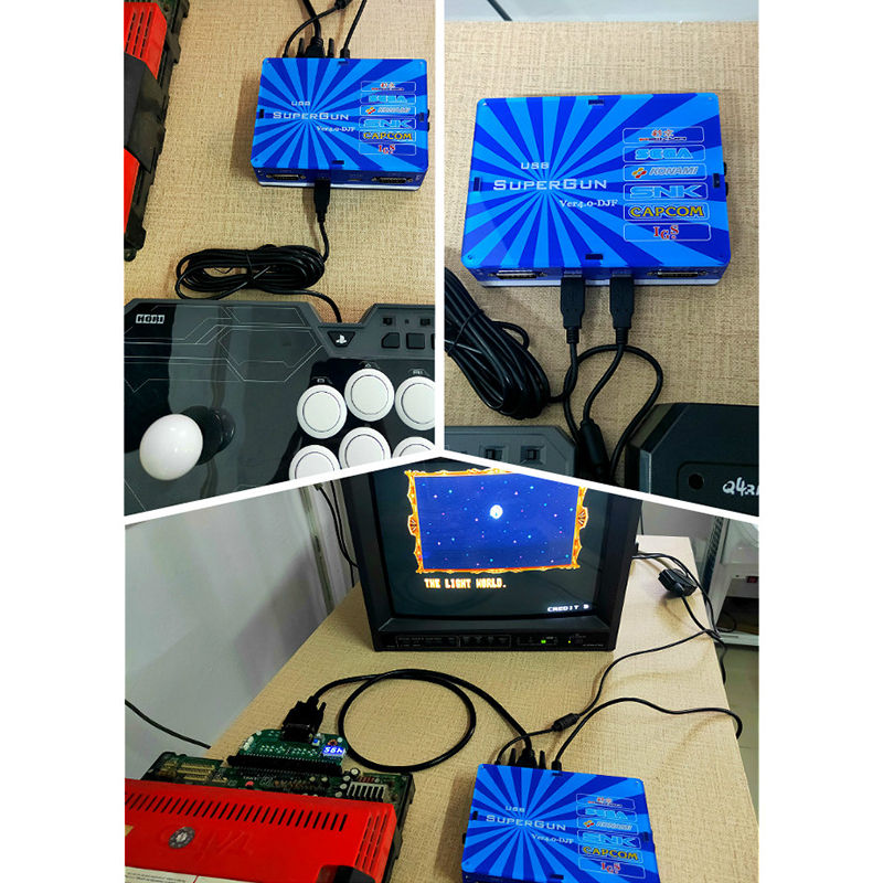 Miniatura: JAMMA to USB Joypad & SNK DB15 Gamepad Super CBOX V4.0 With External Converter F
