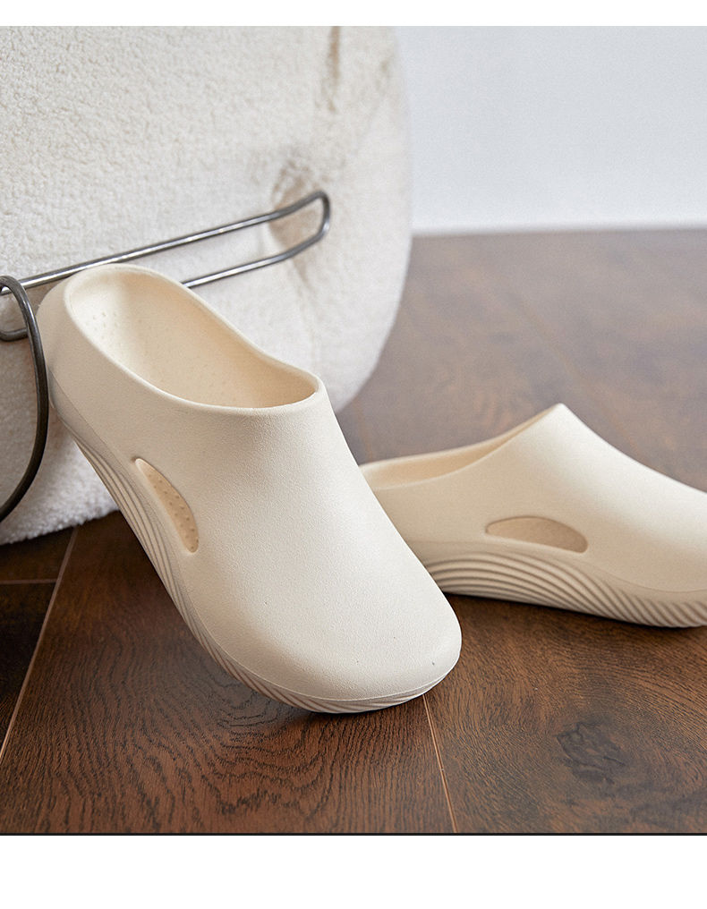 Miniatura: Men Slippers Indoor Garden Clogs Water Proof Chef Shoes 2025 New Beach Sandal Sl