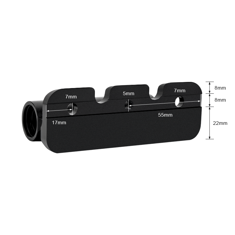 Miniatura: Bicycle Fixed Front Fork Bracket Mount Rack Bike Fork Mount Quick Release Thru A