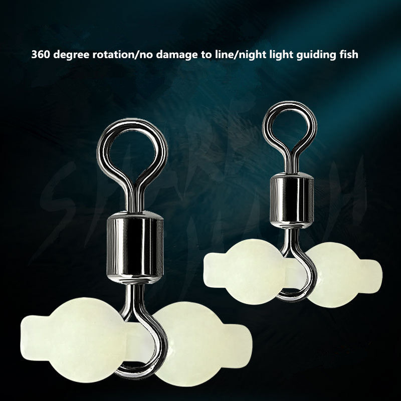 Miniatura: 50 glowing gourds, rotating rings, fishing line connectors, adapters, fishing ri