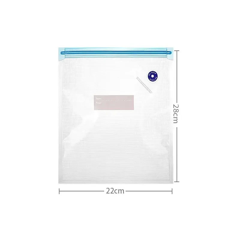 Miniatura: Vacuum Food Storage Zipper Bags Reusable BPA-Free Sous Vide Bags with Vacuum Han