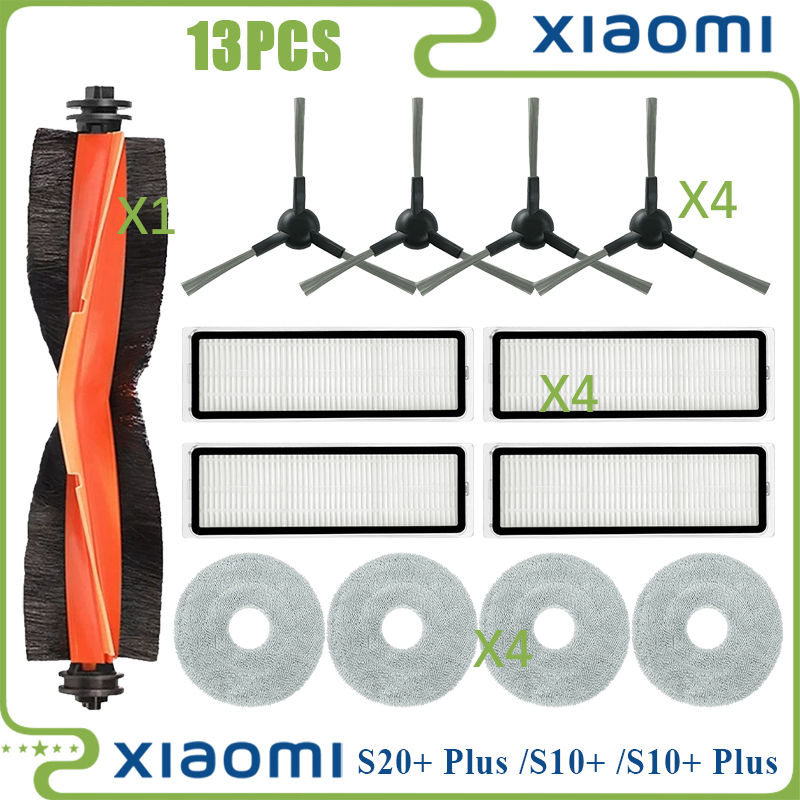 Miniatura: For Xiaomi Robot Vacuum S20+ Plus B108GL/ S10+ Plus B105 Parts Main Roller Side 