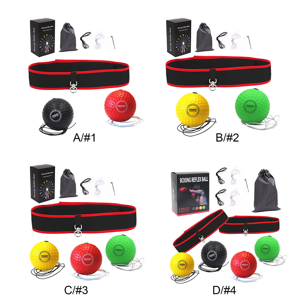 Miniatura: Boxing Reflex Ball Head Band Head-mounted Boxing Speed Ball Sanda Combat Trainin