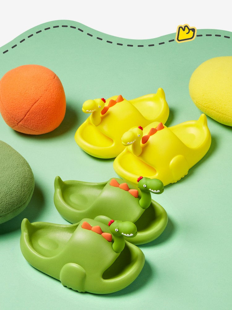 Miniatura: Summer Children Slippers Cute Cartoon Dinosaur Sandal Comfortable Boys Girls Non