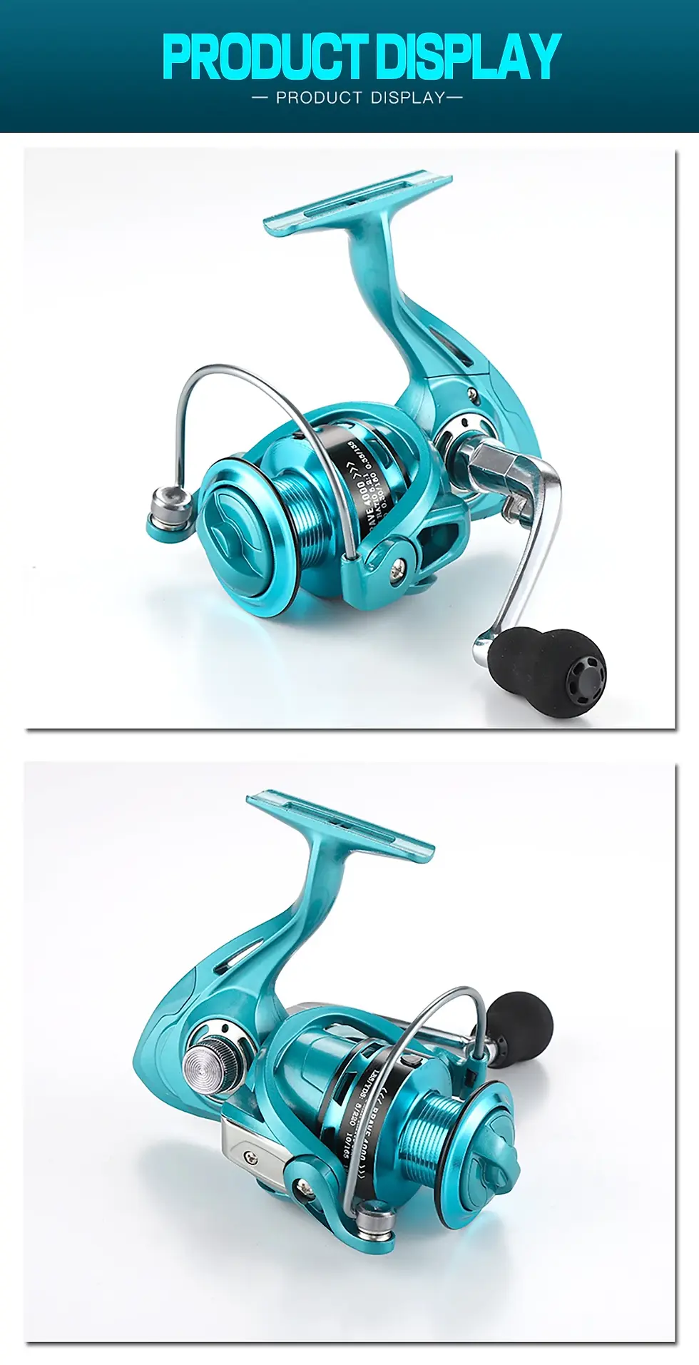 Miniatura: Fishing Reel Full Metal Spool Rocker Arm Saltwater Freshwater Suitable for Any F