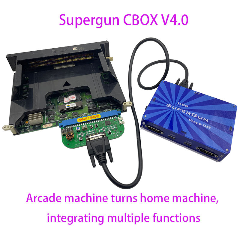 Miniatura: JAMMA to USB Joypad & SNK DB15 Gamepad Super CBOX V4.0 With External Converter F