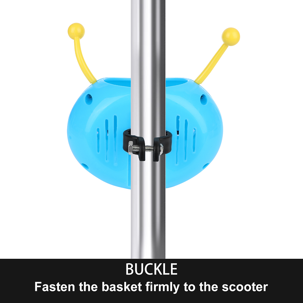 Miniatura: Children Scooter Cartoon Basket Cycling Basket Bike Accessories Girl Scooter Sto