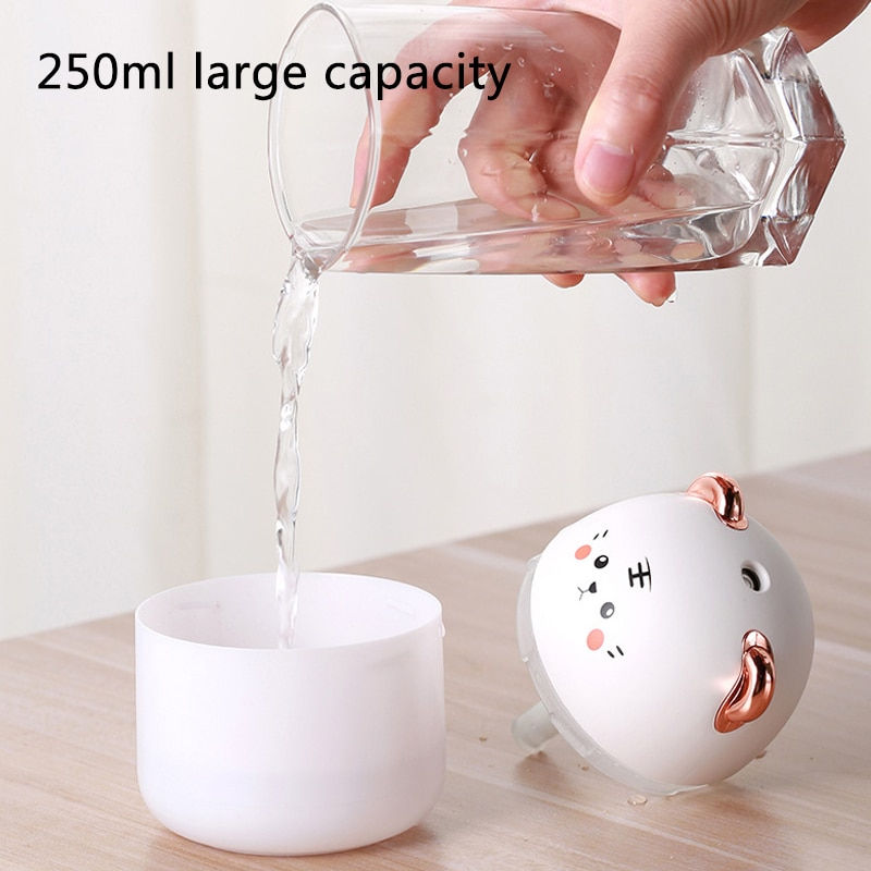 Miniatura: Cute Pet Humidifier Mini Office Desktop Air Conditioning Room Air Humidification