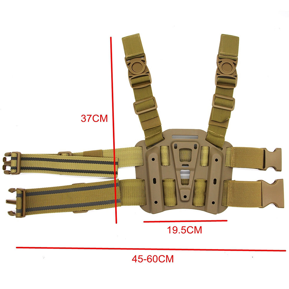 Miniatura: Hunting Drop Leg Platform Tactical PX4 P226 P229 Thigh Holster Drop Leg Pistol H